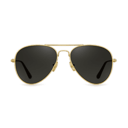 Gold Aviator Sunglasses