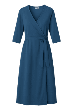 Blue Wrap Dress