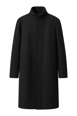 Black Wool Coat