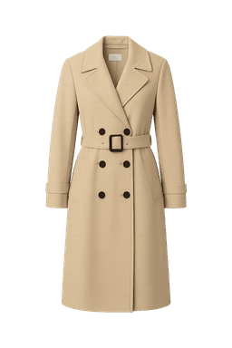 Beige Trench Coat